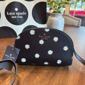Kate Spade Perry Daisy Blooms Printed Floral Dome Crossbody Bag KA684
